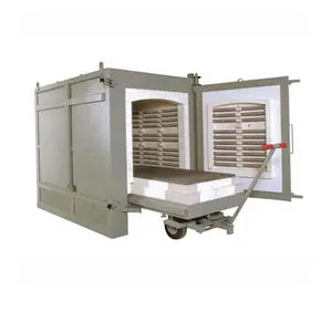 Trolley furnace/industrial small pottery ceramic kiln/bottom car drying oven