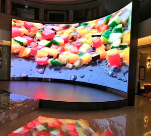 Prezzo di fabbrica P3.91 modulo <span class=keywords><strong>led</strong></span> proiezione curva schermo video wall <span class=keywords><strong>led</strong></span> flessibile - Product Image 5