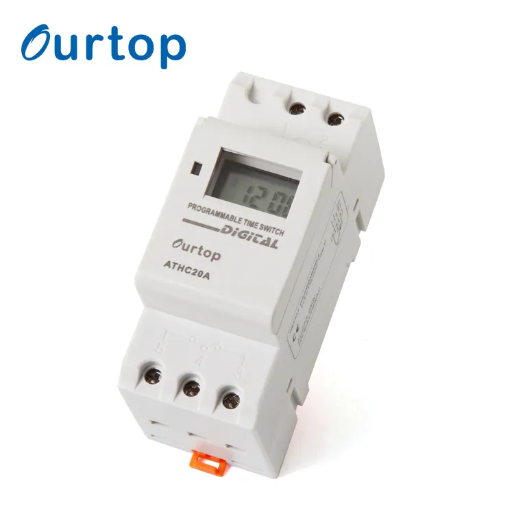 OURTOP Export Quality Products Electric Digital Time Switch Power Reserve 3 Years Hour Timer