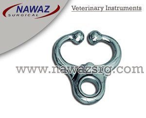 Instruments vétérinaires Anneau de nez de taureau automatique Plomb de taureau sans instruments d'entretien de chaîne Acier inoxydable de qualité supérieure - Product Image 2