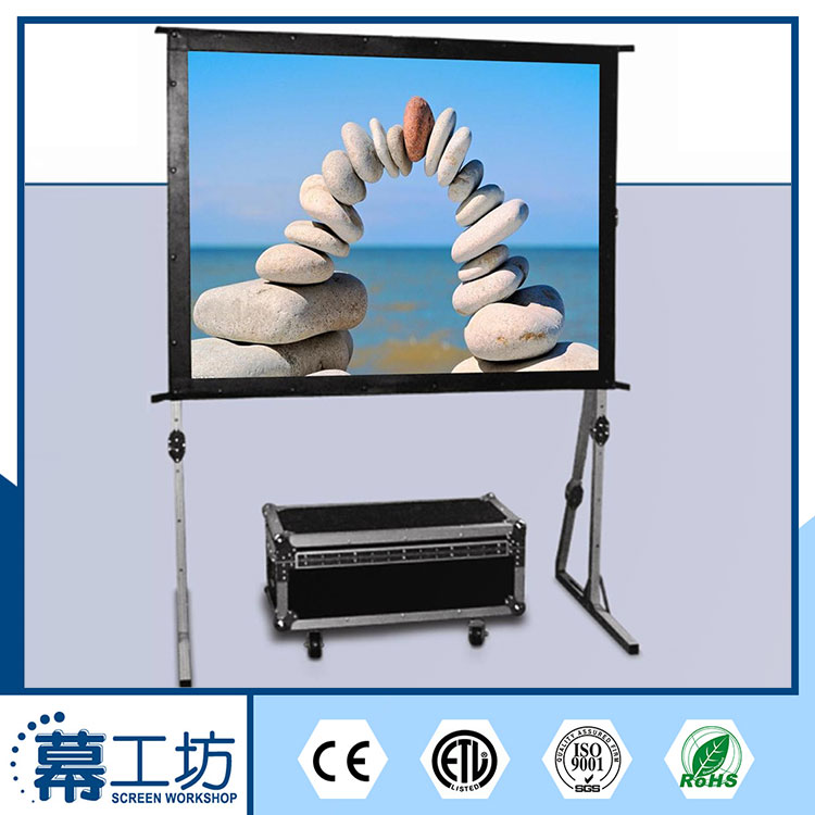 Золотой поставщик 300 '' быстрые экраны складки, дисплей сложенном экран