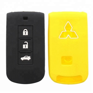 Funda protectora de silicona para llave de coche, 3 botones, para Mitsubishi - Product Image 3