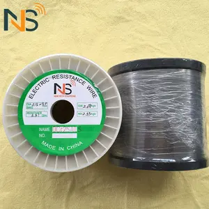 ลวดโลหะผสมนิกเกิลโครเมี่ยม Cr20Ni80 Cr30Ni70 Cr15Ni60 Cr20Ni35 Cr20Ni35 Cr20Ni30 NiCr 8020ลวด Nichrome สำหรับขาย