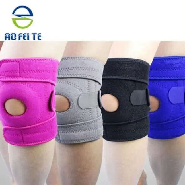 Knee support orthopedic silicone hiking wholesale cricket knee pads