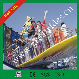 Attractions en plein air équipements amusment coulissante piste bateau renouvelable à bascule surfeur fou manèges à vendre - Product Image 5