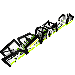 Crazy Challenge <strong>Games</strong> Inflatable Obstacle <strong>Course</strong>, Ninja <strong>Course</strong> Indoor Playground Indoor Amusement Park, <strong>Free</strong> <strong>Design</strong> Available - Product Image 1