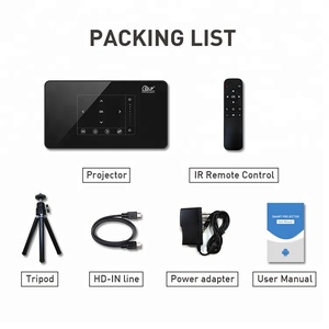 Cao-lumens xách tay thông minh <span class=keywords><strong>Android</strong></span> <span class=keywords><strong>Mini</strong></span> LED DLP 4K có thể sạc lại máy chiếu - Product Image 5