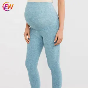 2019 新设计加上尺寸适合腹部孕妇柔软弹力瑜伽裤