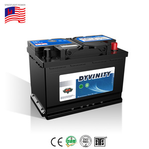 Dyvinity12ボルト鉛酸カースターターSMF12v 60ahカーバッテリー自動車バッテリー - Product Image 2