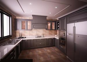 Da cucina shenzhen grano di legno MDF armadio da cucina economici - Product Image 4