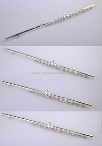 Instrumen Musik Profesional suling lubang terbuka 16 tombol tutup dengan nada C bahan tubuh Cupronickel - Product Image 4