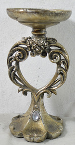 Antique Decorative Resin <strong>Bird</strong> <strong>Nest</strong> Candle Holder - Product Image 5