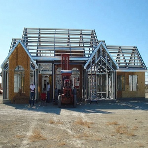 Moderna <span class=keywords><strong>casa</strong></span> prefabricada <span class=keywords><strong>de</strong></span> estructura <span class=keywords><strong>de</strong></span> acero ligero. - Product Image 4