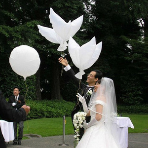 Palloncini a Forma di Piccione Bianco in Foil Gonfiabili all'Elio per Decorazioni Matrimoniali <span class=keywords><strong>e</strong></span> San Valentino - Product Image 3