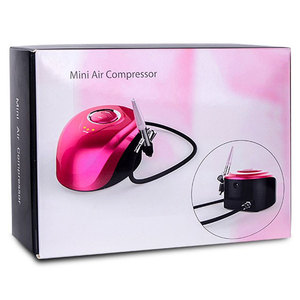 Kit de maquillage <span class=keywords><strong>aérographe</strong></span> portable pour soins de la peau blanche avec bouton-poussoir 1kg Aerografo Air Gun - Product Image 6