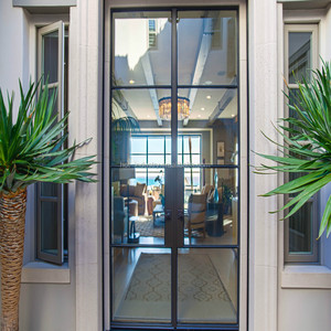 स्टील खिड़की ग्रिल डिजाइन डबल कांच स्टील ख़िड़की खिड़की के साथ फ्रेंच शैली - Product Image 5