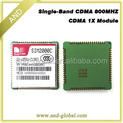 68 Pins SMT Один Диапазон 3 Г SIM2000C SIMCOM CDMA Модуль
