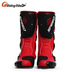 Le nuove 2018 donne in pelle nera leggero sport moto moto biker <span class=keywords><strong>stivali</strong></span> da <span class=keywords><strong>equitazione</strong></span> - Product Image 2