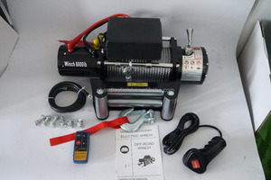 Cabrestantes para Automóviles de 12 V/24 V CC, <span class=keywords><strong>Cabrestante</strong></span> de 8000 lb con Certificación CE, <span class=keywords><strong>Cabrestante</strong></span> <span class=keywords><strong>4x4</strong></span> en Venta - Product Image 3