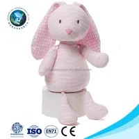 사랑스러운 저렴한 부활절 선물 소프트 핑크 긴 귀 인형 장난감 토끼
