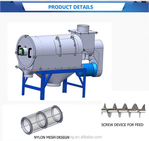 Centrífuga corriente de gas máquina de detección (separador) para druss/coom/carbono negro/pigmento negro - Product Image 2