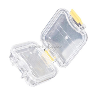 Plastic dental denture box with membrane