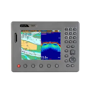 8 "Bagan Plotter Sonar GPS Kompas Multifungsi Navigasi Kapal