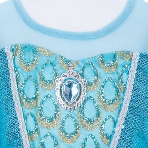 Frozen Vente en gros Princesse <span class=keywords><strong>Elsa</strong></span> Robe Cosplay Costume Frozen Enfants Costume Frozen Robes fabriquées en Chine - Product Image 3