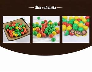 Đóng Hộp Bao Bì Bán Buôn Halal <span class=keywords><strong>Choco</strong></span> Bóng Cho Trẻ Em Màu Bánh Quy Sô Cô La Đậu - Product Image 5