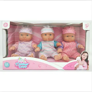 प्यारा रनिंग 24 cm मिनी बच्ची गुड़िया द्वारा आपूर्ति चीन Factory3 pcs