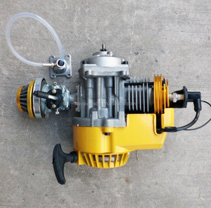 Nuevo Motor de 49cc de Alto Rendimiento de 2 Tiempos Refrigerado por Aire con Encendido CDI para <span class=keywords><strong>Mini</strong></span> Pocket <span class=keywords><strong>Bike</strong></span> y <span class=keywords><strong>Mini</strong></span> Moto de Carreras - Product Image 2