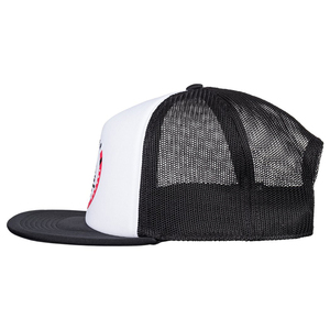 10% de <span class=keywords><strong>descuento</strong></span> venta al por mayor precio de logotipo impreso personalizado cinco Panel de espuma de malla camionero sombrero del Snapback - Product Image 2