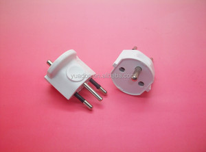 Elektrik fiş Tipi CE onaylı 3 pin yuvarlak pin İsviçre elektrik tak pro adaptör konnektör adaptörü - Product Image 2