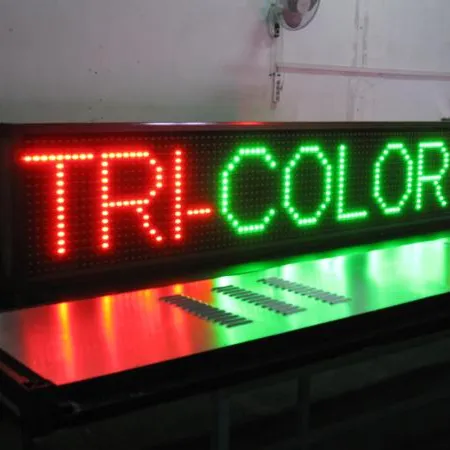 P5 indoor led scrolling message sign display board