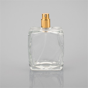 Estilo francés de cristal claro de aceite de botella de vidrio de 100 ml de las mujeres de la botella de Perfume - Product Image 4