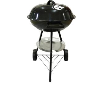 Parrilla Triangular de Carbón de Hierro de 17 Pulgadas con Cubierta y Ruedas - Product Image 2