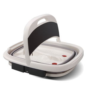 Nuevo diseño de calor profundo masaje de pie plegable Baño