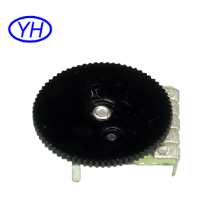 Free Samples Carbon Film 7 pins 10mm thumbwheel driving potentiometer swivel - Product Image 4