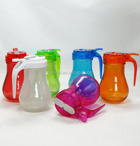 Distributeur de sucre en verre multicolores, distributeur de sirop - Product Image 1