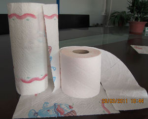 Tự Động Giấy Vệ Sinh Và Nhà Bếp Khăn Làm Máy Với Thiết Bị Dập Nổi Và Máy In Dây Chuyền Sản Xuất Giấy Chứng Nhận CE. Nhà Bếp - Product Image 6