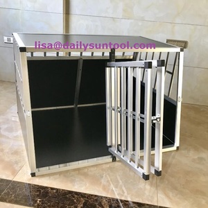 Cage à <span class=keywords><strong>chien</strong></span> à double porte pour le <span class=keywords><strong>transport</strong></span> en voiture, modèle populaire - Product Image 4