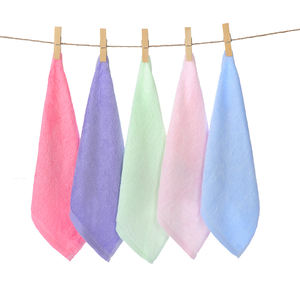 Chine Personnalisé écologique doux bio bambou bébé débarbouillettes serviette lingettes - Product Image 4