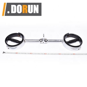 Tricep Press Down <strong>Cable</strong> <strong>Attachment</strong>, LAT Pulldown Bent-over Rowing Handle Weight Machine Accessories with Swivel Ring Grip - Product Image 4