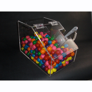Best Acrylic <strong>Mini</strong> Candy <strong>Bin</strong> with Scoop - Product Image 3