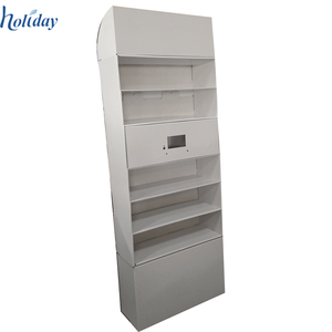 Negozio di vendita al dettaglio di promozione cartone da pavimento led display rack - Product Image 4