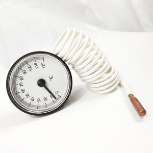 Termômetro Industrial de Vapor com Mostrador Analógico, Medidor de Temperatura de Cobre com Sonda, Teoria da Pressão - Product Image 3