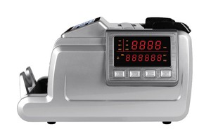 เครื่องนับเงิน AL-6900 CFA/XOF/<span class=keywords><strong>GHC</strong></span>/ZAR/LYD สำหรับสกุลเงินแอฟริกา พร้อมระบบตรวจจับธนบัตรปลอม - Product Image 3