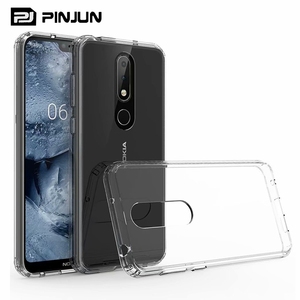 Ốp Lưng Điện Thoại Ốp Lưng Trong Suốt Cứng Tpu Mềm Trong Suốt Chống Trầy Xước Cho <span class=keywords><strong>Nokia</strong></span> 6.1 Plus G400 C200 C100 C21 Ốp Lưng Điện Thoại - Product Image 3