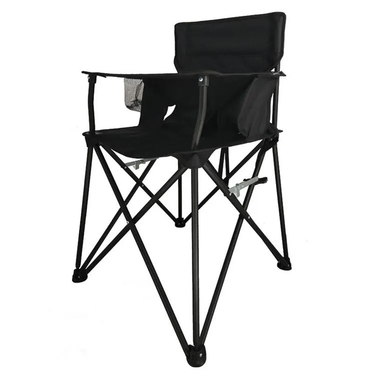 금속 프레임 접이식 감독 캠핑 낚시 의자 컵 홀더 비치 의자