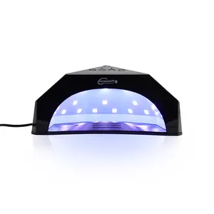 カスタマイズされたロゴ24w/48w ccfl UV LEDドライヤー硬化ネイルランプネイルポリッシュドライ用